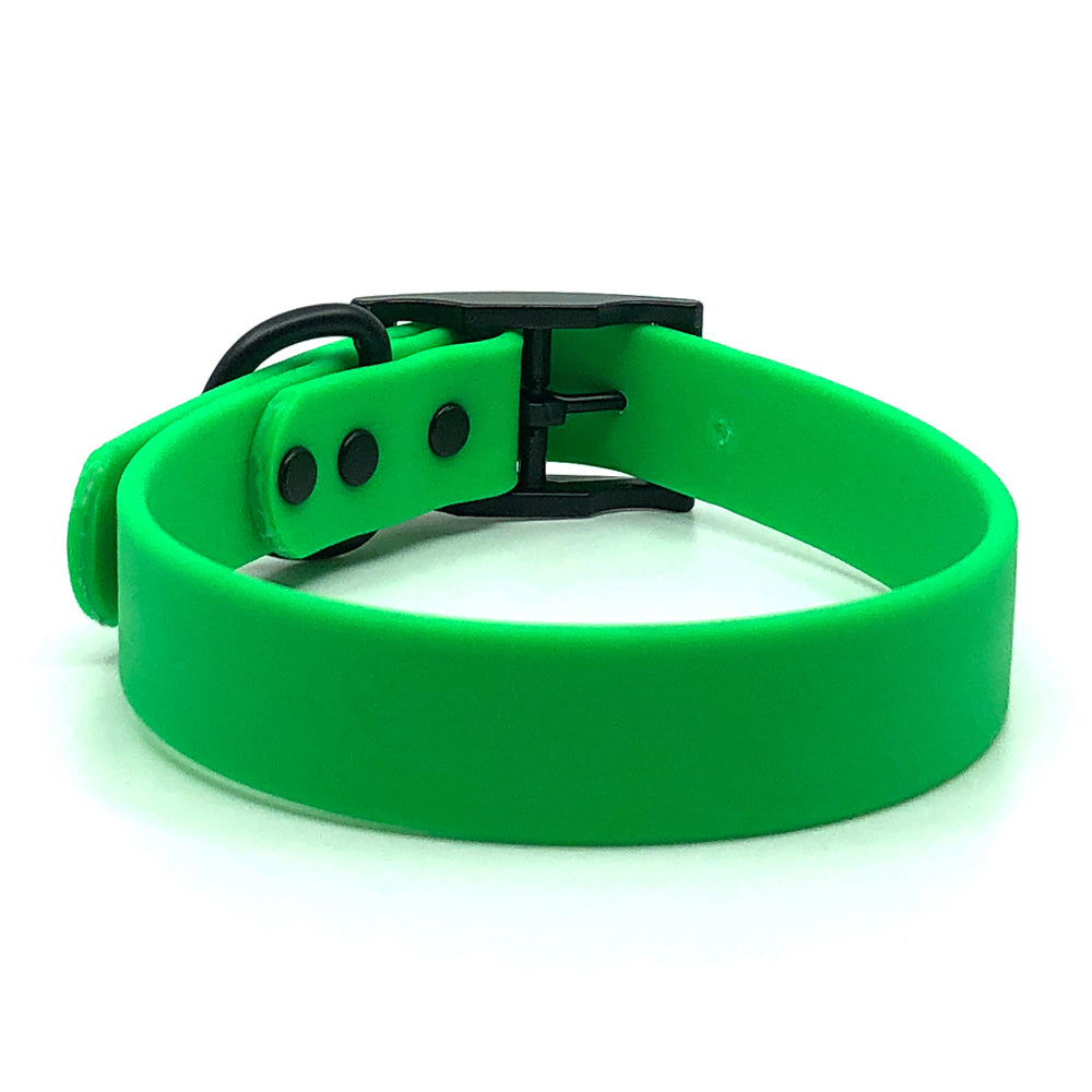 Jelly Waterproof Collar - Green