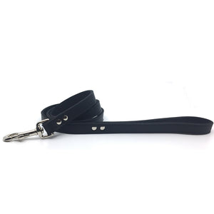 Black signature leather lead from Style Hound-front view