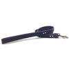 Purple signature leather lead from Style Hound-detail view